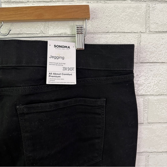 SONOMA Black Pull On Jegging - Picture 9 of 10